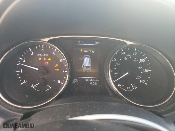 2015 Nissan Rogue S with VIN KNMAT2MTXFP537051, listed as a Copart auction lot 45893175 with 88,665 mi miles and Salvage Title. Bid and sale history available at carsss.com. Image 9.