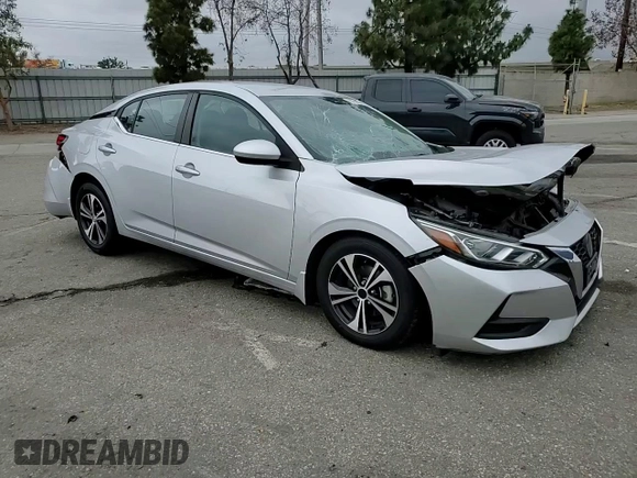 2021 Nissan Sentra SV z VIN 3N1AB8CV8MY262254, wystawiony jako Copart lot #55778955 z przebiegiem 64 453 mil mil oraz Szkoda całkowita • Salvage title. Historia ofert i sprzedaży dostępna na DreamBid. Obrazek 13.