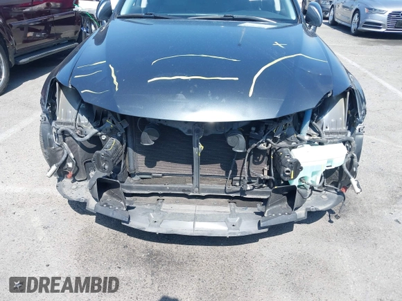 2009 Lexus IS 250 with VIN JTHBK262592083464, listed as a IAAI auction lot 42405805 with 83,968 mi miles and . Bid and sale history available at DreamBid. Image 6.