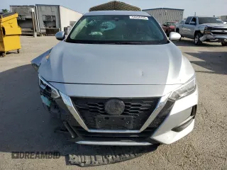 2022 Nissan Sentra SV with VIN 3N1AB8CV4NY232766, listed as a Copart auction lot 54456455 with 50,497 mi miles and Salvage Title. Bid and sale history available at carsss.com. Image 5.