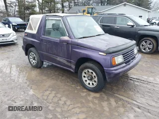1993 Suzuki Sidekick z VIN 2S3TA01C4P6406238, wystawiony jako IAAI lot #41469419 z przebiegiem 126 667 mil mil oraz . Historia ofert i sprzedaży dostępna na DreamBid. Obrazek 1.