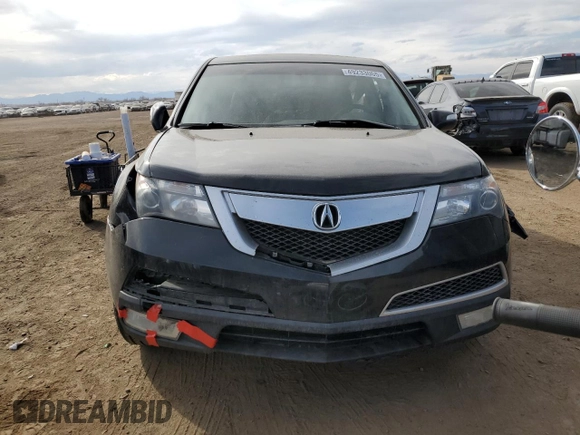 2011 Acura MDX with VIN 2HNYD2H2XBH549349, listed as a Copart auction lot 49233065 with 128,448 mi miles and Salvage Title. Bid and sale history available at carsss.com. Image 5.