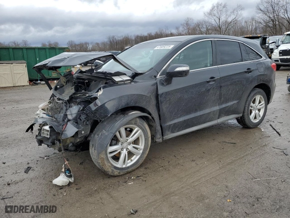 2013 Acura RDX with VIN 5J8TB3H38DL001619, listed as a Copart auction lot 47689225 with 0 mi miles and Salvage Title. Bid and sale history available at carsss.com. Image 1.