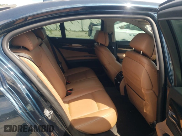 2013 BMW 7 Series 750i xDrive with VIN WBAYB6C54DD224102, listed as a Copart auction lot 60791495 with 126,218 mi miles and Clean title. Bid and sale history available at DreamBid. Image 10.