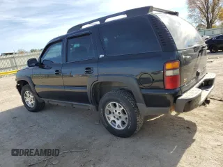 2002 Chevrolet Tahoe Z71 with VIN 1GNEK13Z72R209970, listed as a Copart auction lot 82151364 with 342,869 mi miles and Salvage Title. Bid and sale history available at carsss.com. Image 2.
