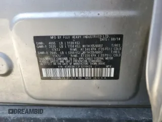 2015 Subaru Outback Premium z VIN 4S4BSBCC3F3218439, wystawiony jako Copart lot #53326595 z przebiegiem 135 107 mil mil oraz Szkoda całkowita • Salvage title. Historia ofert i sprzedaży dostępna na DreamBid. Obrazek 12.