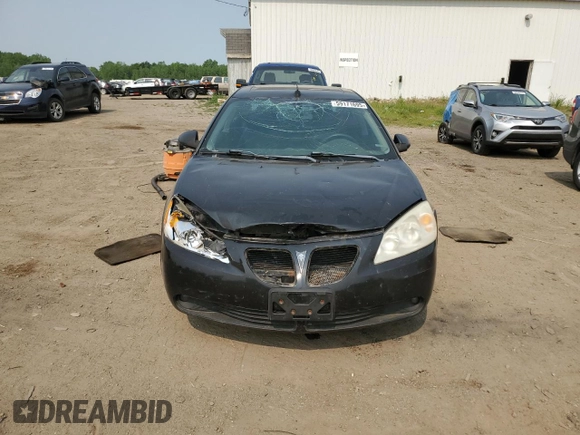2005 Pontiac G6 GT with VIN 1G2ZH528154162093, listed as a Copart auction lot 59171695 with 250,407 mi miles and Salvage title. Bid and sale history available at DreamBid. Image 5.