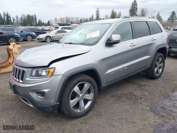2014 Jeep Grand Cherokee Limited with VIN 1C4RJFBG8EC541921, listed as a IAAI auction lot 41903574 with 133,679 mi miles. Bid and sale history available at carsss.com. Image 2.