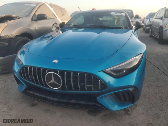 2023 Mercedes-Benz SL with VIN W1KVK8BB9PF013291, listed as a Copart auction lot 74226734 with 0 mi miles and Non Repairable. Bid and sale history available at carsss.com. Image 5.