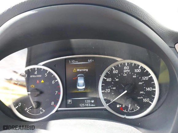 2016 Nissan Sentra SV with VIN 3N1AB7AP0GL652796, listed as a IAAI auction lot 41822363 with 125,183 mi miles. Bid and sale history available at carsss.com. Image 7.