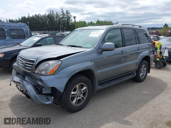 2007 Lexus GX with VIN JTJBT20X070137598, listed as a IAAI auction lot 42147871 with 171,886 mi miles. Bid and sale history available at carsss.com. Image 2.
