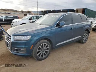 2018 Audi Q7 Premium Plus with VIN WA1LAAF77JD028791, listed as a Copart auction lot 48821825 with 103,999 mi miles and Non Repairable. Bid and sale history available at carsss.com. Image 1.