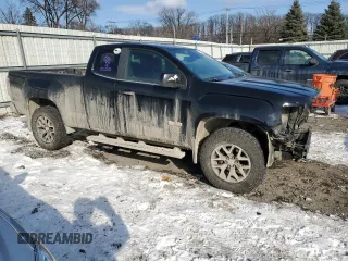 2015 GMC Canyon 4WD SLE with VIN 1GTH6BE34F1178948, listed as a Copart auction lot 89195415 with 162,510 mi miles and Salvage Title. Bid and sale history available at carsss.com. Image 4.