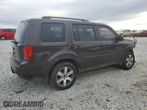 2012 Honda Pilot EX-L with VIN 5FNYF3H54CB002956, listed as a Copart auction lot 42767445 with 161,942 mi miles and Salvage Title. Bid and sale history available at carsss.com. Image 3.