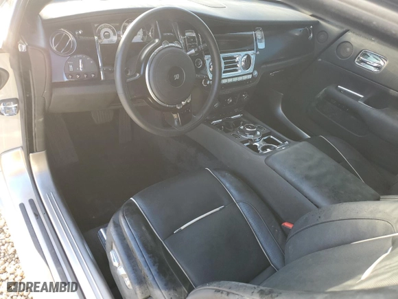 2015 Rolls-Royce Wraith with VIN SCA665C52FUX85269, listed as a Copart auction lot 77326374 with 0 mi miles and Salvage Title. Bid and sale history available at carsss.com. Image 8.