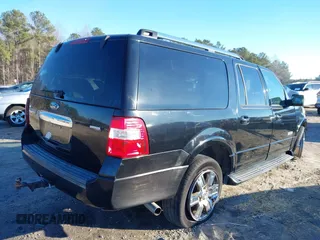 2007 Ford Expedition EL Limited with VIN 1FMFK19597LA84414, listed as a IAAI auction lot 41321189 with 1 mi miles. Bid and sale history available at carsss.com. Image 4.