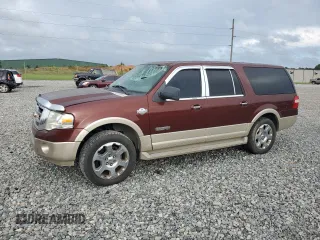 2008 Ford Expedition EL Eddie Bauer with VIN 1FMFK175X8LA03957, listed as a Copart auction lot 71288884 with 210,138 mi miles and Salvage Title. Bid and sale history available at carsss.com. Image 1.