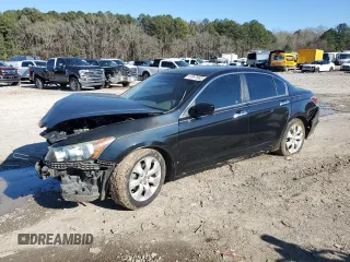 2010 Honda Accord Sdn EX-L with VIN 5KBCP3F83AB007259, listed as a Copart auction lot 47087665 with 169,224 mi miles and Salvage Title. Bid and sale history available at carsss.com. Image 1.