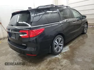 2022 Honda Odyssey Touring with VIN 5FNRL6H88NB051038, listed as a Copart auction lot 56995315 with 108,534 mi miles and Salvage title. Bid and sale history available at DreamBid. Image 3.