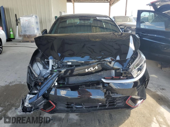 2024 Kia Forte GT-Line with VIN 3KPF54AD1RE770524, listed as a Copart auction lot 50957175 with 4,574 mi miles and Salvage Title. Bid and sale history available at carsss.com. Image 5.