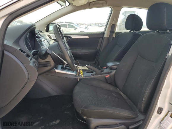 2019 Nissan Sentra S with VIN 3N1AB7AP7KY267375, listed as a Copart auction lot 46686645 with 81,036 mi miles and Salvage Title. Bid and sale history available at carsss.com. Image 7.