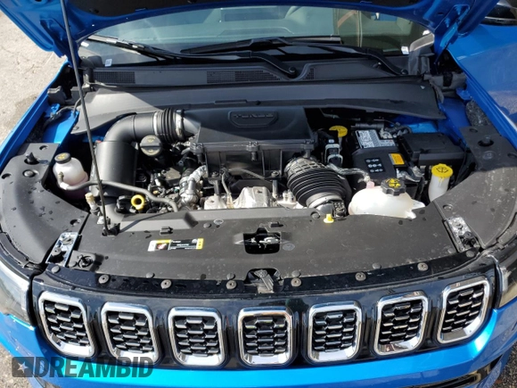 2025 Jeep Compass Limited with VIN 3C4NJDCN0ST512395, listed as a Copart auction lot 63557225 with 19,984 mi miles and Clean title. Bid and sale history available at DreamBid. Image 12.