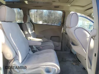 2005 Nissan Quest SL with VIN 5N1BV28U75N106612, listed as a Copart auction lot 86821104 with 0 mi miles and Salvage Title. Bid and sale history available at carsss.com. Image 11.