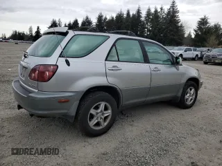 1999 Lexus RX 300 Luxury SUV with VIN JT6HF10U1X0067122, listed as a Copart auction lot 45347735 with 182,117 mi miles and Salvage Title. Bid and sale history available at carsss.com. Image 3.