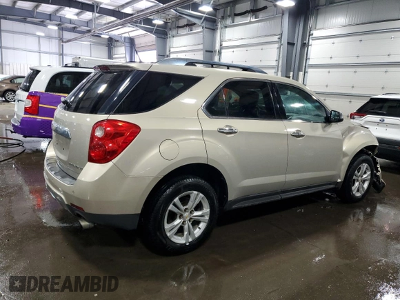 2012 Chevrolet Equinox LTZ with VIN 2GNFLGE54C6226978, listed as a Copart auction lot 43212055 with 169,789 mi miles and Salvage Title. Bid and sale history available at DreamBid. Image 3.