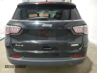 2017 Jeep Compass Latitude with VIN 3C4NJDBB9HT672288, listed as a Copart auction lot 42561244 with 48,865 mi miles and Clean Title. Bid and sale history available at carsss.com. Image 6.