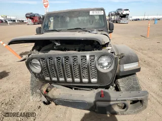 2020 Jeep Gladiator Rubicon with VIN 1C6JJTBG6LL102832, listed as a Copart auction lot 88780025 with 91,948 mi miles and Salvage Title. Bid and sale history available at carsss.com. Image 5.