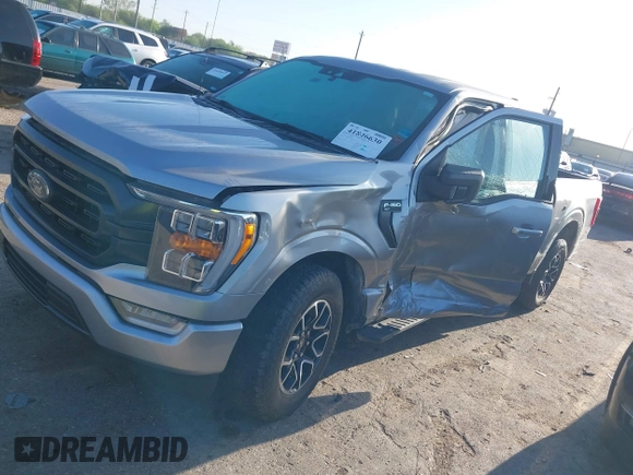 2021 Ford F-150 XL with VIN 1FTEW1C50MKD15666, listed as a IAAI auction lot 41846630 with 67,173 mi miles. Bid and sale history available at carsss.com. Image 17.