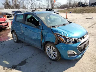 2021 Chevrolet Spark 1LT with VIN KL8CC6SA6MC710479, listed as a Copart auction lot 47464625 with 91,024 mi miles and Salvage Title. Bid and sale history available at carsss.com. Image 4.