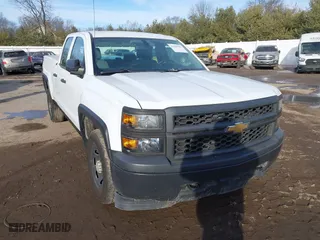 2014 Chevrolet Silverado 1500 Work Truck with VIN 1GCRCPEH1EZ128773, listed as a IAAI auction lot 41429367 with 136,459 mi miles. Bid and sale history available at carsss.com. Image 1.