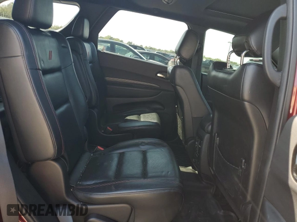 2021 Dodge Durango R/T with VIN 1C4SDHCT5MC626875, listed as a Copart auction lot 75697474 with 46,264 mi miles and Salvage Title. Bid and sale history available at DreamBid. Image 12.