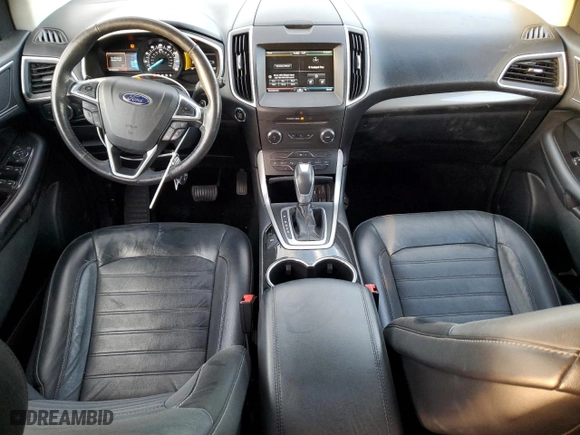 2015 Ford Edge SEL with VIN 2FMTK3J91FBB92828, listed as a Copart auction lot 43271665 with 91,576 mi miles and Salvage Title. Bid and sale history available at carsss.com. Image 8.