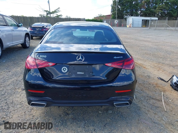 2022 Mercedes-Benz C 300 with VIN W1KAF4HBXNR066080, listed as a IAAI auction lot 42189237 with 42,666 mi miles and . Bid and sale history available at DreamBid. Image 17.