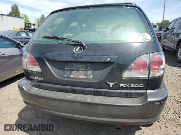2002 Lexus RX 300 with VIN JTJGF10U620120584, listed as a Copart auction lot 58073225 with 163,391 mi miles and Clean title. Bid and sale history available at DreamBid. Image 6.
