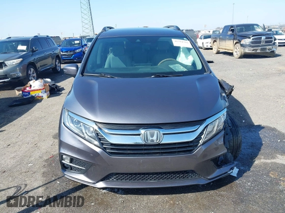 2019 Honda Odyssey EX with VIN 5FNRL6H59KB131319, listed as a IAAI auction lot 41794792 with 58,392 mi miles. Bid and sale history available at carsss.com. Image 11.