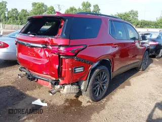 2022 Chevrolet Traverse RS with VIN 1GNEVJKW4NJ166397, listed as a IAAI auction lot 42763593 with 18,235 mi miles and . Bid and sale history available at DreamBid. Image 4.