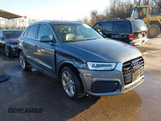 2016 Audi Q3 Prestige z VIN WA1GFCFS0GR012382, wystawiony jako IAAI lot #41593921 z przebiegiem 64 019 mil mil oraz . Historia ofert i sprzedaży dostępna na DreamBid. Obrazek 1.