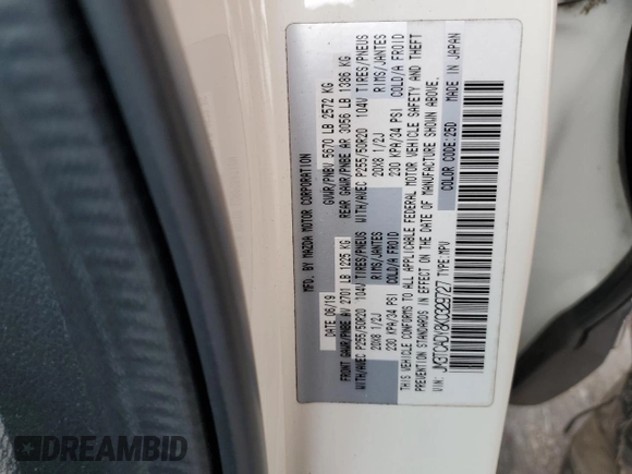 2019 Mazda CX-9 Grand Touring with VIN JM3TCADY8K0329727, listed as a Copart auction lot 51927825 with 81,184 mi miles and Non Repairable. Bid and sale history available at carsss.com. Image 15.
