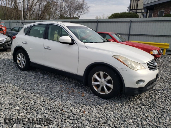 2010 Infiniti EX Journey with VIN JN1AJ0HR8AM751431, listed as a Copart auction lot 54505455 with 154,659 mi miles and Clean title. Bid and sale history available at DreamBid. Image 4.