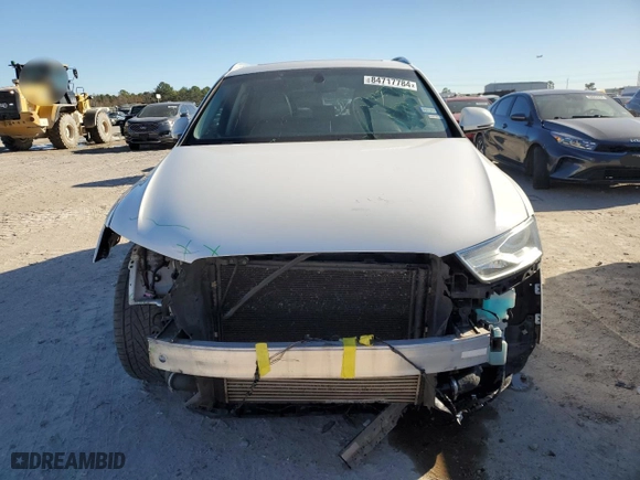 2017 Audi Q3 Premium with VIN WA1BCCFS3HR016625, listed as a Copart auction lot 84717784 with 144,976 mi miles and Salvage Title. Bid and sale history available at carsss.com. Image 5.