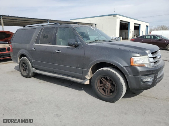 2017 Ford Expedition EL Limited with VIN 1FMJK1KT1HEA07545, listed as a Copart auction lot 47546795 with 146,280 mi miles and Salvage Title. Bid and sale history available at carsss.com. Image 4.