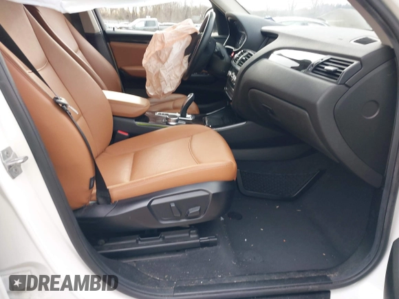 2017 BMW X3 xDrive28i with VIN 5UXWX9C36H0W68556, listed as a IAAI auction lot 41217277 with 120,572 mi miles and . Bid and sale history available at DreamBid. Image 5.