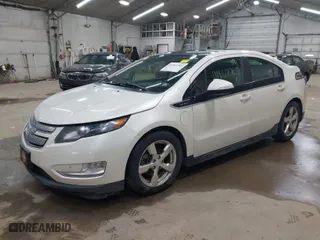 2012 Chevrolet Volt with VIN 1G1RD6E43CU105387, listed as a IAAI auction lot 41967785 with 150,875 mi miles. Bid and sale history available at carsss.com. Image 2.