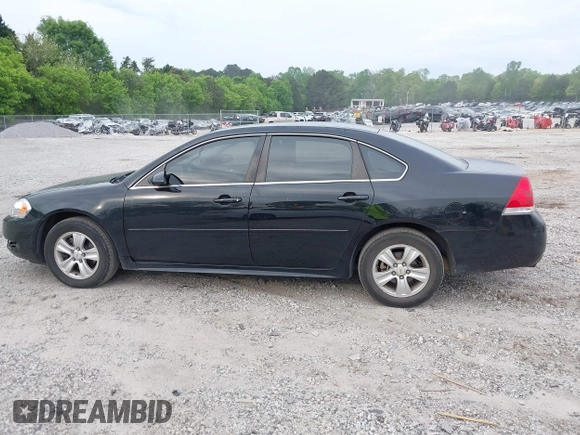 2013 Chevrolet Impala LS with VIN 2G1WF5E37D1255918, listed as a IAAI auction lot 42076395 with 118,131 mi miles and . Bid and sale history available at DreamBid. Image 14.