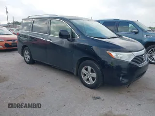 2015 Nissan Quest SV with VIN JN8AE2KP3F9133078, listed as a IAAI auction lot 42074402 with 113,505 mi miles. Bid and sale history available at carsss.com. Image 1.