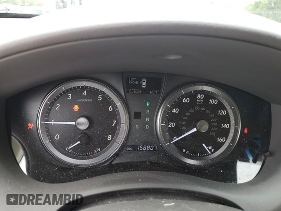 2011 Lexus ES 330 with VIN JTHBK1EG2B2462953, listed as a Copart auction lot 52160405 with 158,807 mi miles and Salvage Title. Bid and sale history available at DreamBid. Image 9.